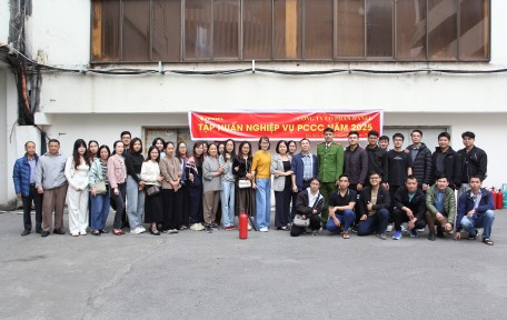 HANEL TỔ CHỨC TẬP HUẤN NGHIỆP VỤ PHÒNG CHÁY, CHỮA CHÁY NĂM 2025